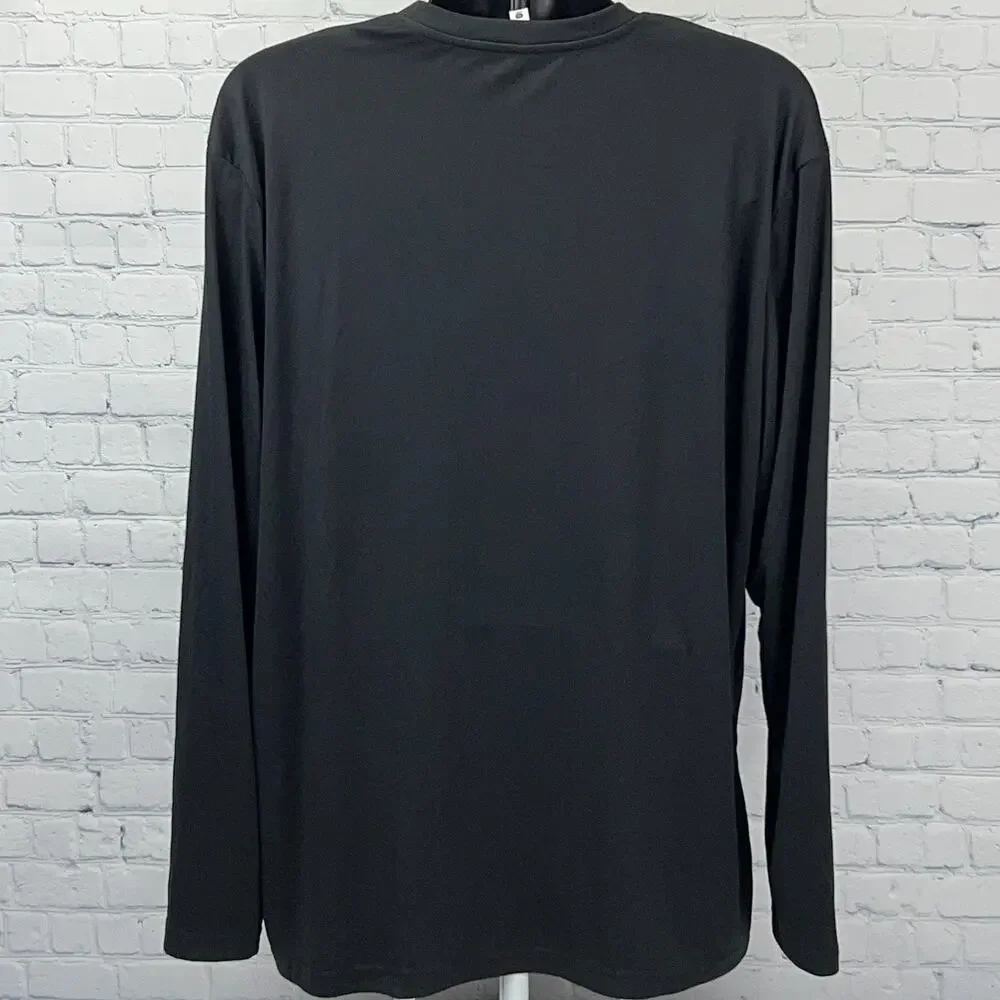 Las Vegas Raiders M Resort T Shirt 2XL XXL Black Long Sleeve Casino Dunbrooke
